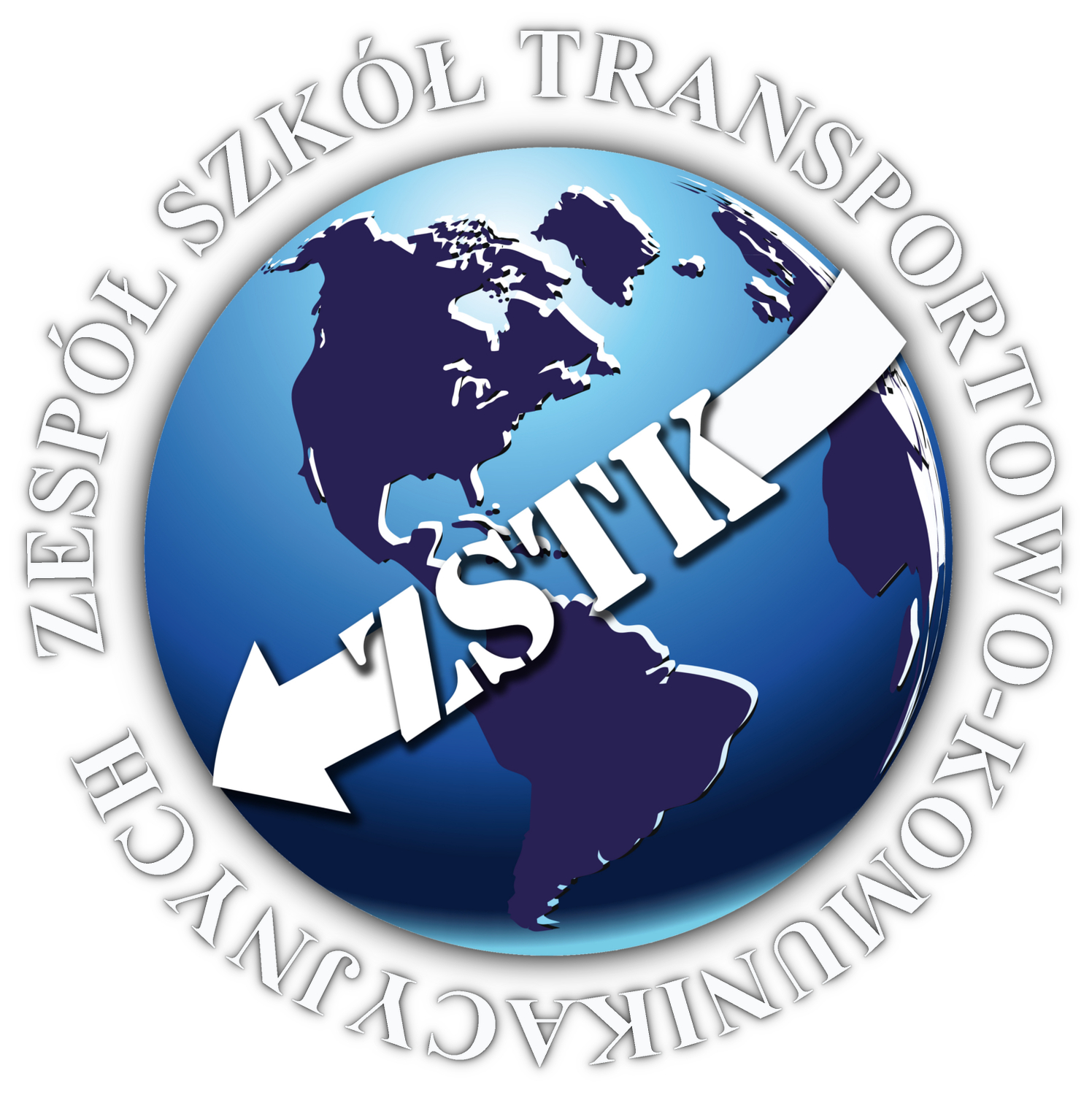 Logo Zespołu Szkół Transportowo-Komunikacyjnych